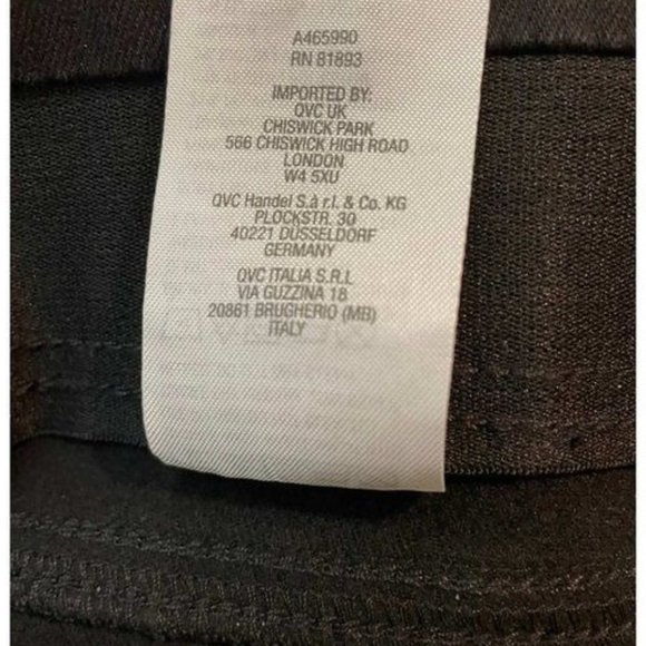 Denim & Co. Cozy Touch Denim Regular Pull On Jeggings 16 (9998) - Picture 3 of 6